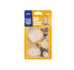 3D Sticker Model wobbler...