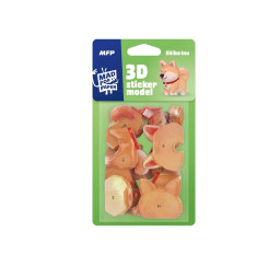 3D Sticker Model Shiba Inu...
