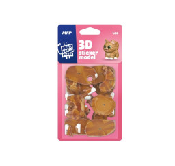 3D Sticker Model Leo...