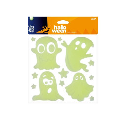 samolepky Halloween gelové...