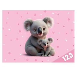 desky na číslice Koala...