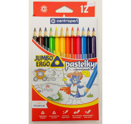 Pastelky 12ks JUMBO...