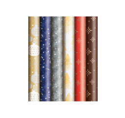 vánoční balicí papír role...